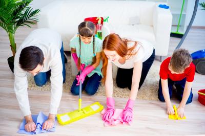 Что делать, если муж и/или дети не помогают с уборкой?