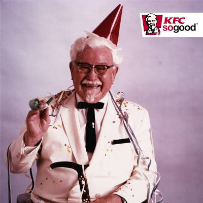 Полковник Сандерс, основатель KFC